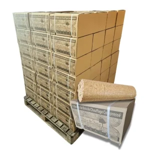 960-kg-Paletteneinheit – Hartholz- und Weichholz-Mix, Produktansicht 1