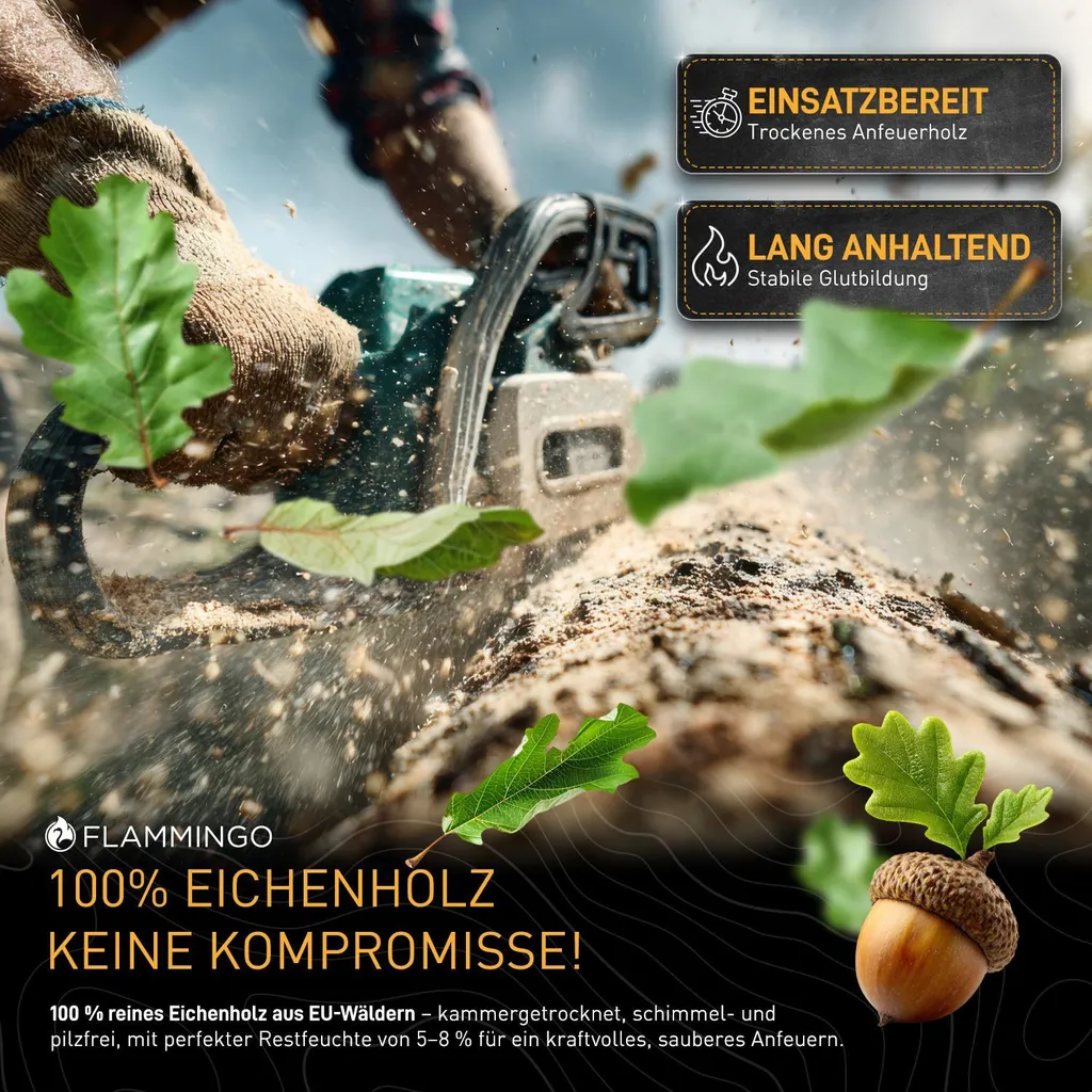 Anzündholz aus Holz – 30-kg-Gebinde, Produktansicht 4
