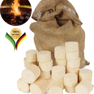Be4nature Hartholzbriketts – 12 – 5 kg, 100 % Naturholz, Produktansicht 1
