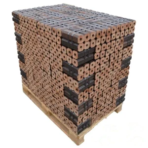 Briketts aus Holz – 96 Bündel à 12 Stück – 960 kg, Produktansicht 1