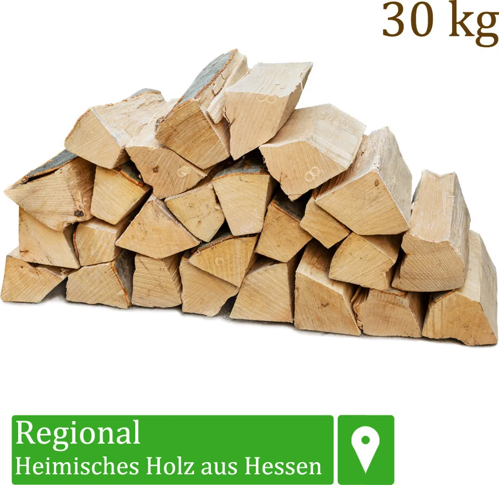 Buchen-Kaminholz – 25/30/33 cm – mit wählbarem Gewicht, Produktansicht 1