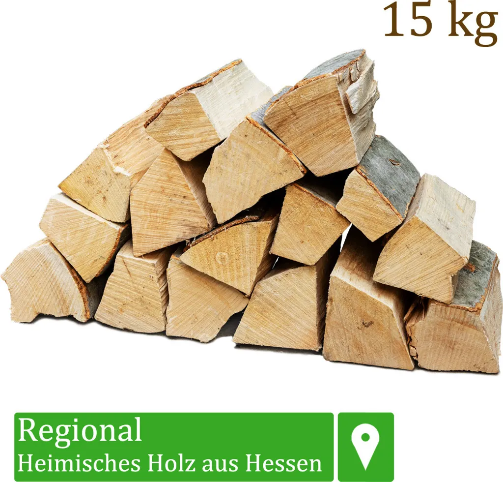 Buchen-Kaminholz – 25 cm – 15 kg, Produktansicht 1
