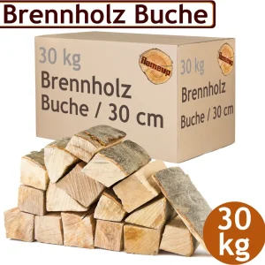 Buchen-Kaminholz – 30 cm – 30 kg, Produktansicht 1