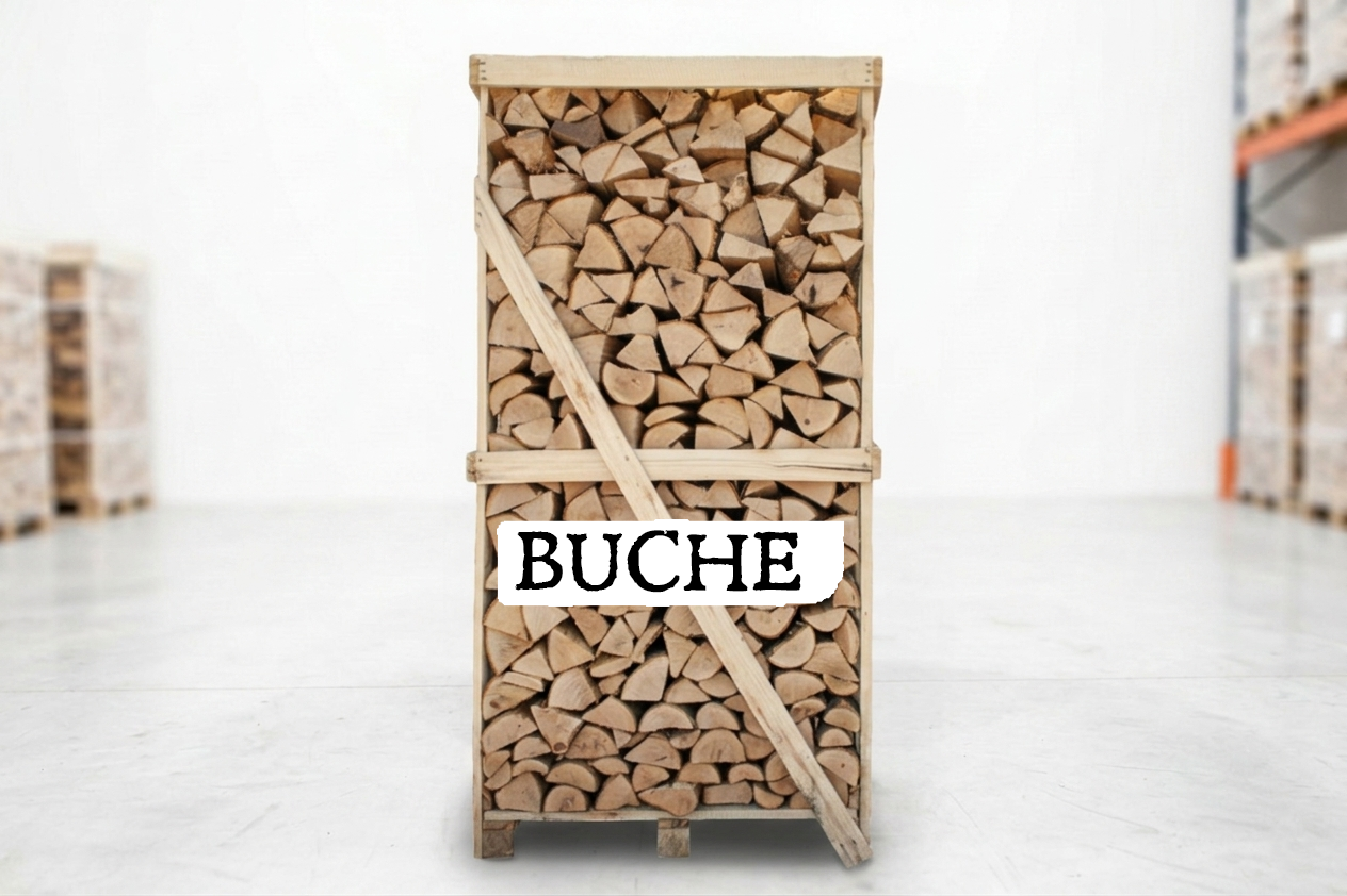 Buchenholz zum Heizen – Paletteneinheit – 30/33 cm, 1,8 RM, Produktansicht 1
