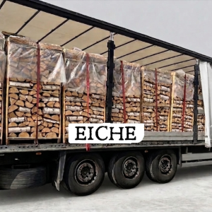 Eiche-Kaminholz – Großladung – 30/33 cm, 2 RM Paletteneinheiten, Produktansicht 1