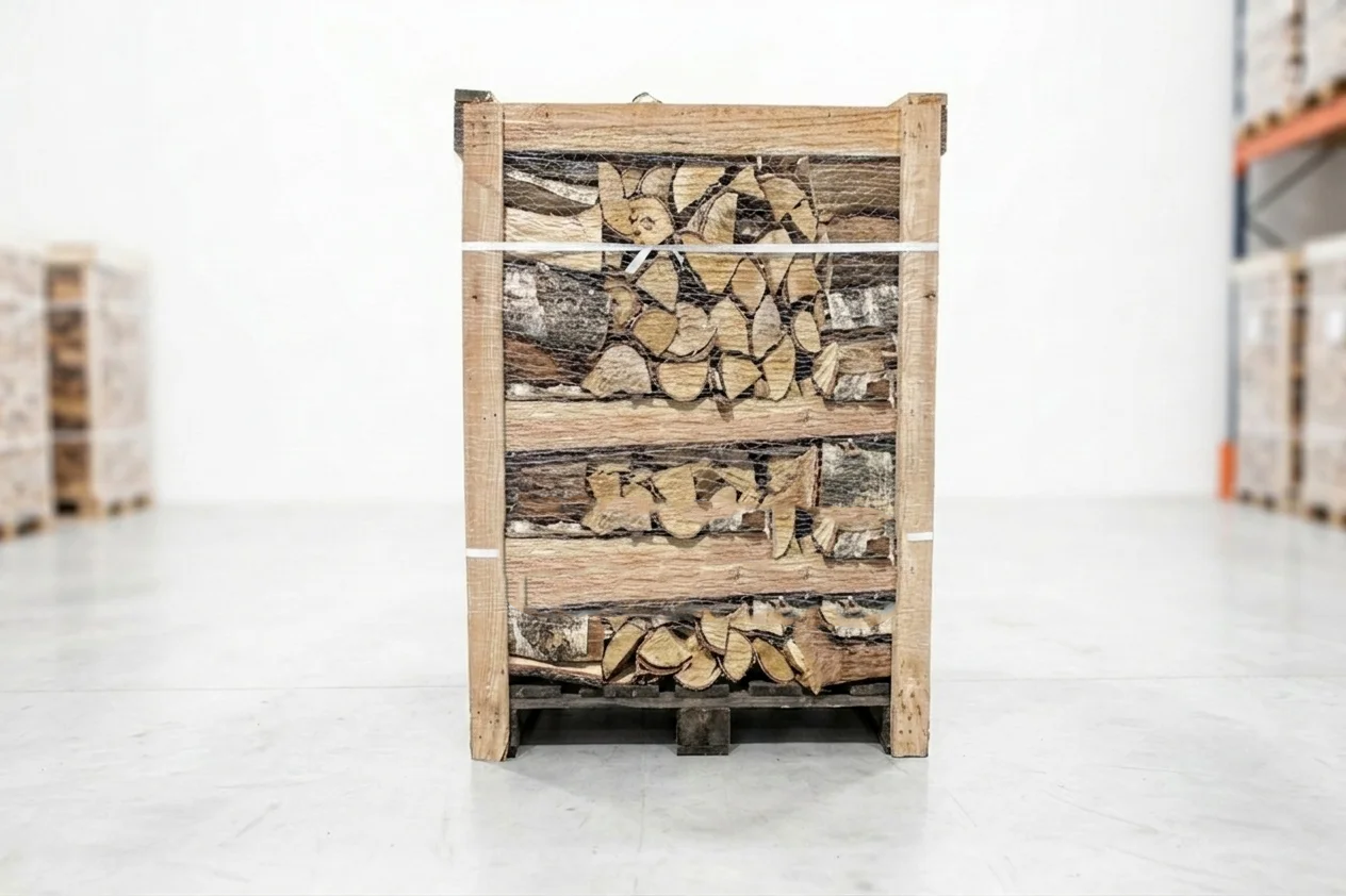Eiche-Kaminholz – Paletteneinheit – 30/33 cm, 1 RM, Produktansicht 1
