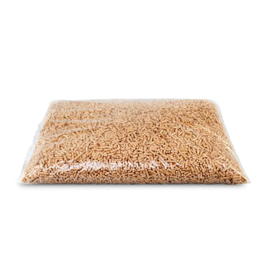 Eichen-Pellets aus Holz ENplus A1 – 975 kg Paletteneinheit (65 × 15 kg) – 6 mm, Produktansicht 3