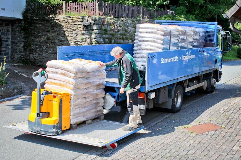 Holzpellets – Pellets aus Holz 15 kg Sack (Paletteneinheit 55 Säcke), Produktansicht 4