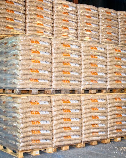 Holzpellets – Pellets aus Holz 15 kg Sack (Paletteneinheit 55 Säcke), Produktansicht 5