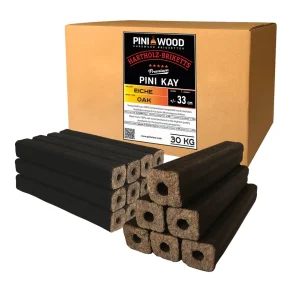 KAY Eichenholzbriketts – 30 kg – 23/33 cm, Produktansicht 1