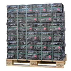 Kohle – Briketts aus Braunkohle im Palettenpaket (960 kg), Produktansicht 1