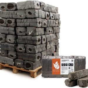 Kohle – HEIZFUXX Torfbriketts Torfkohle Braunkohle Gluthalter Dauerbrenner, Produktansicht 1