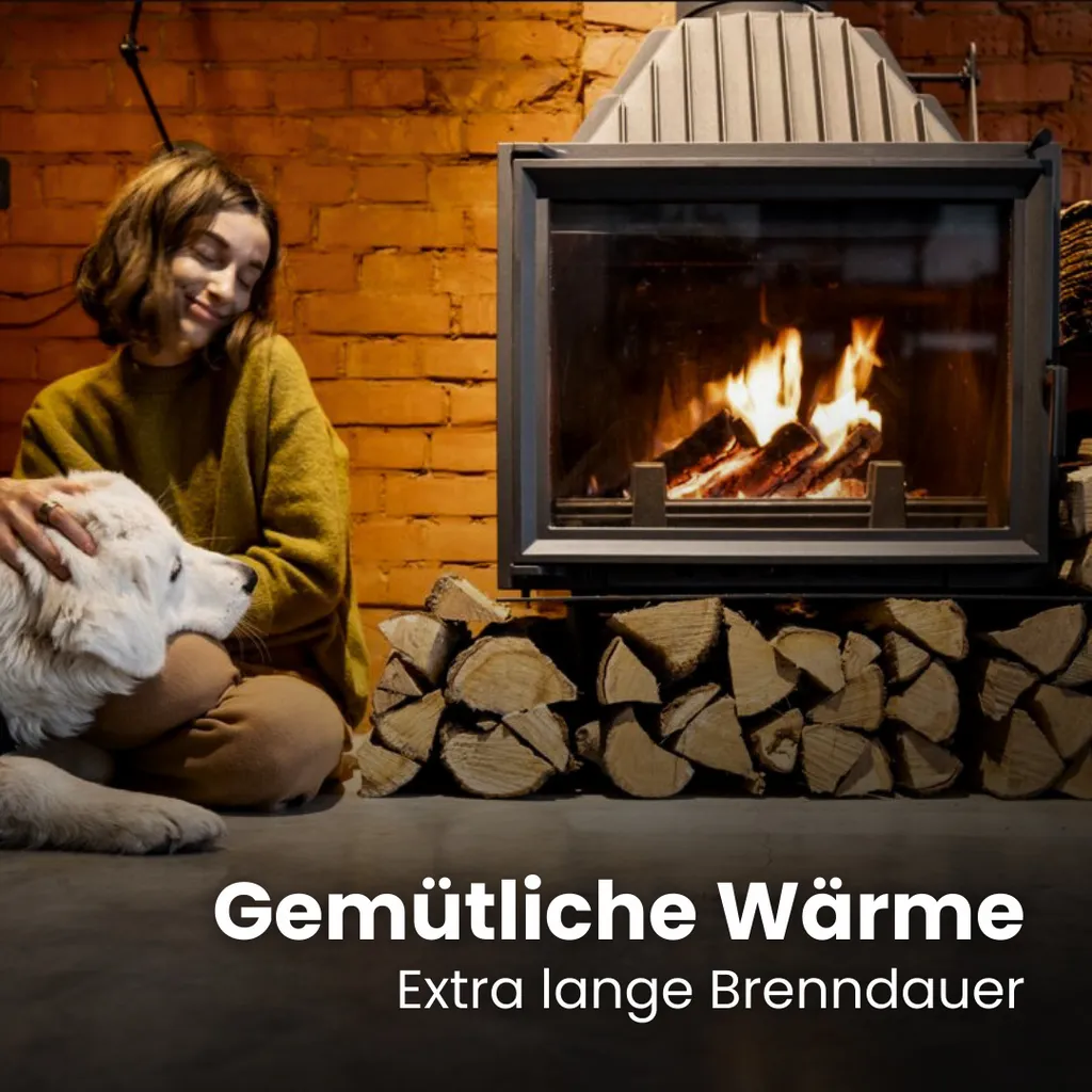 Laubholz-Mix Kaminholz – 1 RM / 1 – 6 SRM, 25 cm, 500 kg, Produktansicht 4