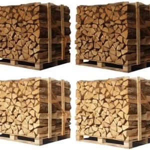Mix – 4 Paletteneinheiten à 33-cm Scheite (6 Ster / 4 – 8 m³), Produktansicht 1