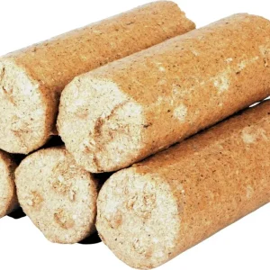 Nadelholzbriketts – 10 kg – DINplus, Produktansicht 1