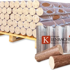 Nestro Hartholzbriketts Buche und Eiche – 200 bis 2500 kg, Produktansicht 1