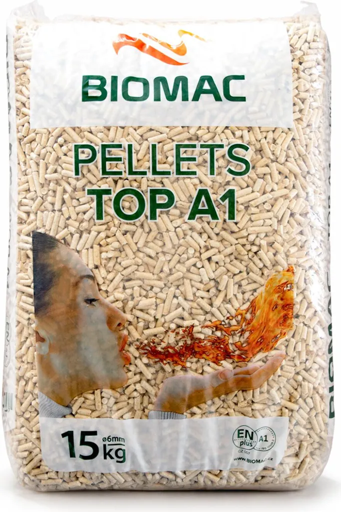 Pellets aus Holz ENplus A1 – 15 kg – 6 mm, Fichte/Kiefer, Produktansicht 4