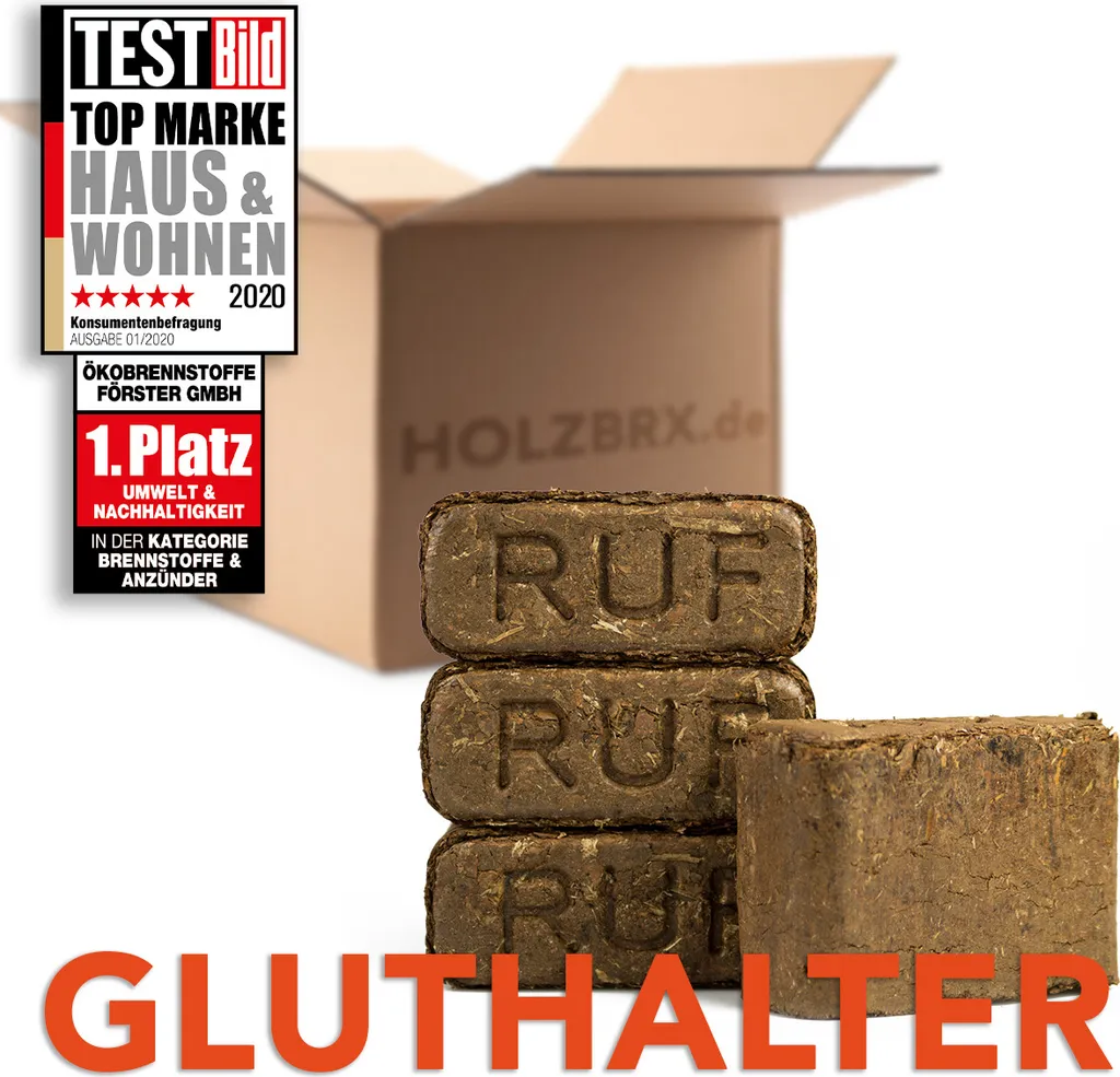 Rindenbriketts – 30 kg, Produktansicht 1